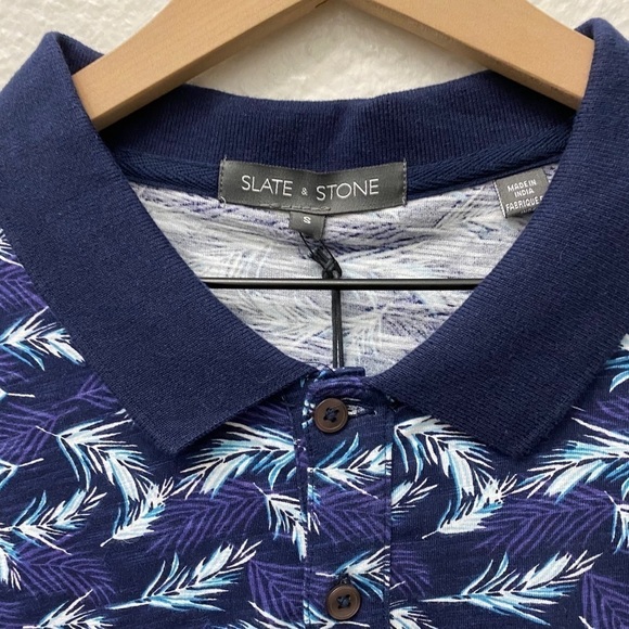 Slate & Stone Christian Navy Men Printed P… - Picture 4 of 6